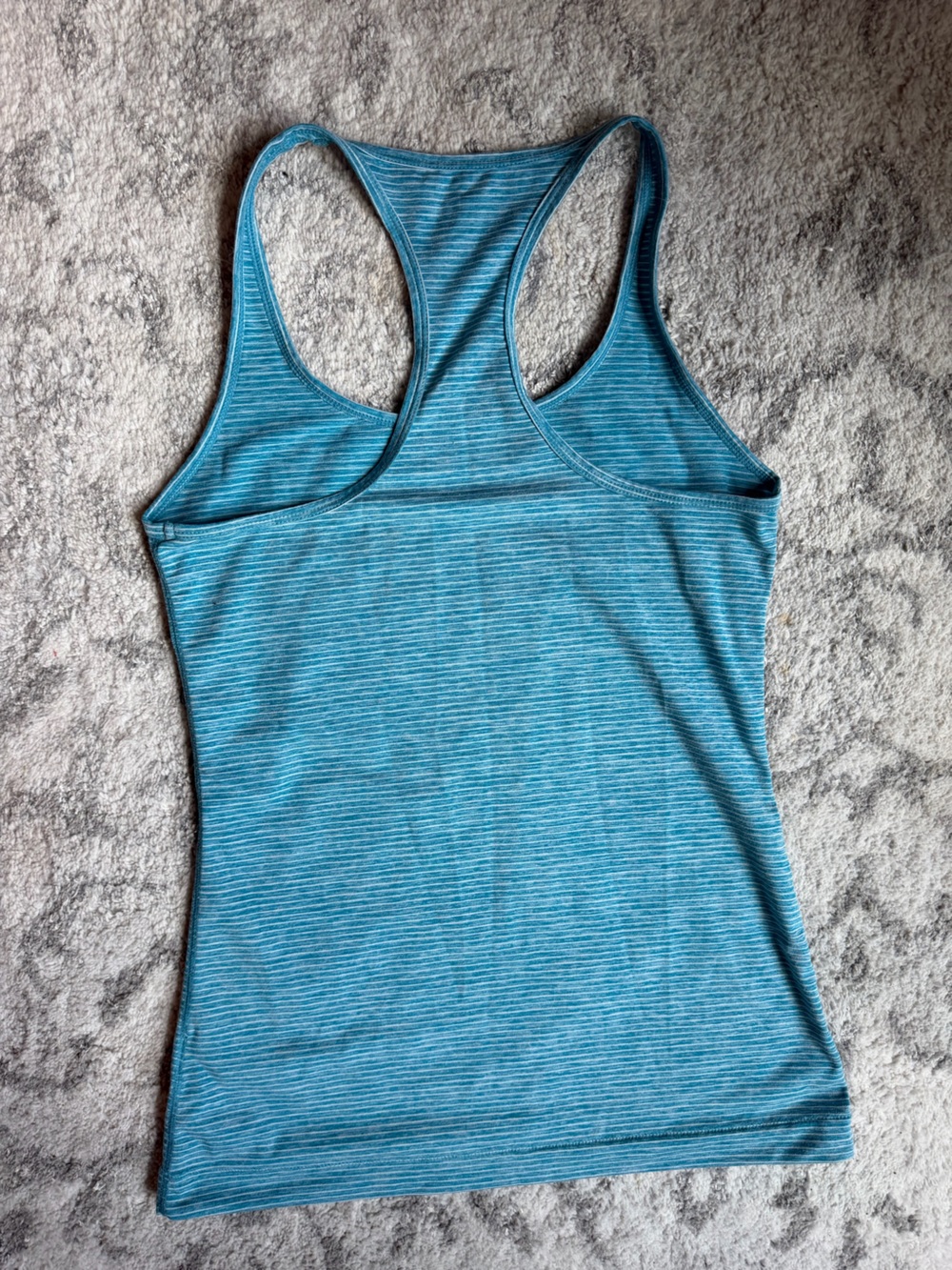 GAP Blue Striped Racerback Tank